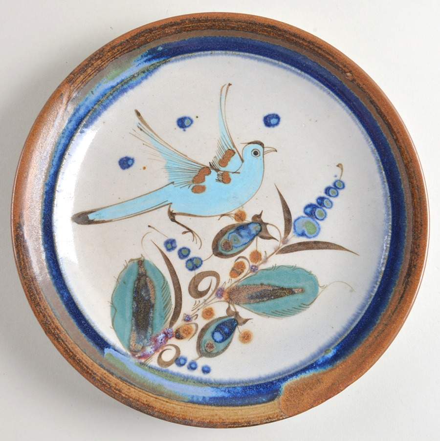 KE17 Luncheon Plate by Ken Edwards Pottery-1
