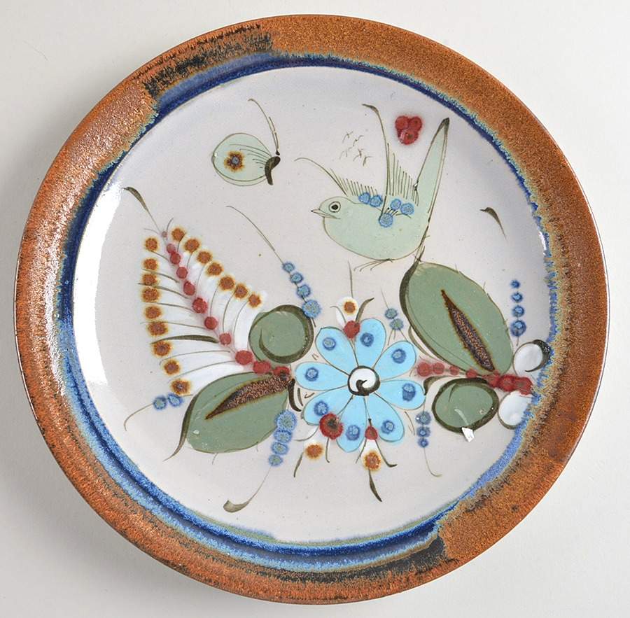 KE17 Dinner Plate by Ken Edwards Pottery-1