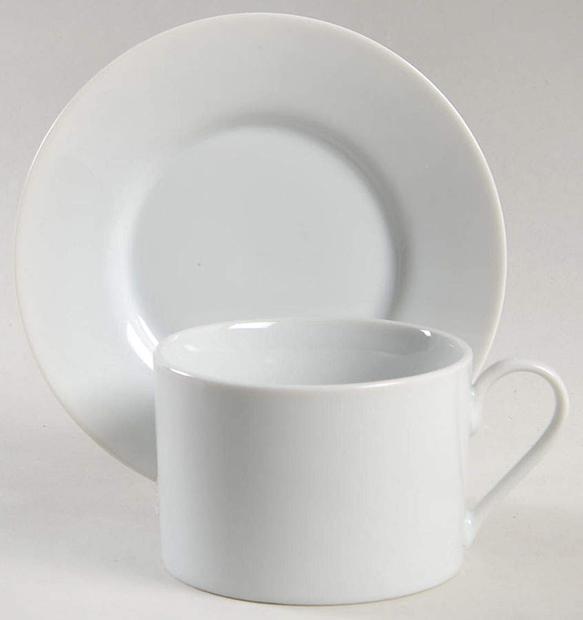 KAZ2 Flat Cup & Saucer Set by Kanzo-1