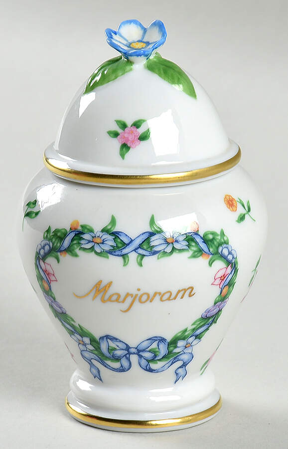 Le Cordon Bleu Spice Jar Set Individual Jar & Lid by Franklin Mint-1