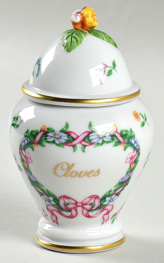 Le Cordon Bleu Spice Jar Set Individual Jar & Lid by Franklin Mint-1