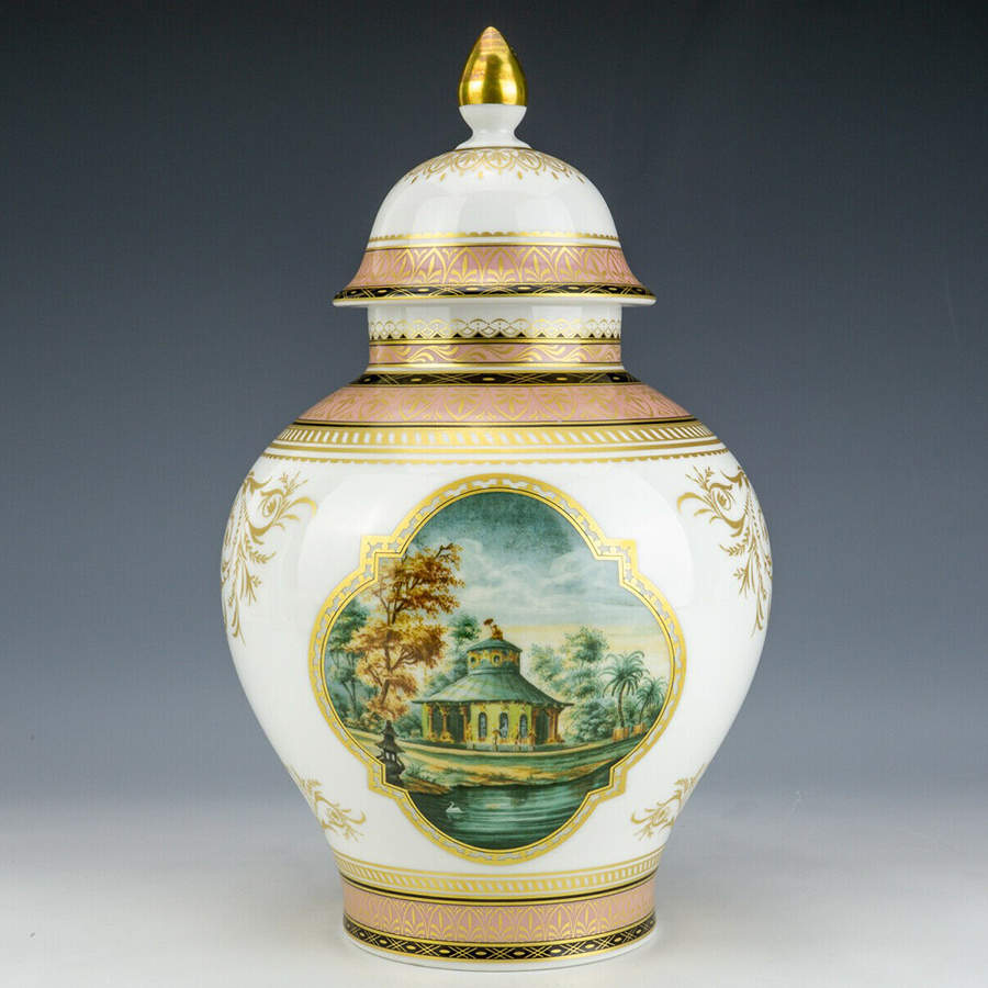 Belvedere Large Temple Jar & Lid by Kaiser-1
