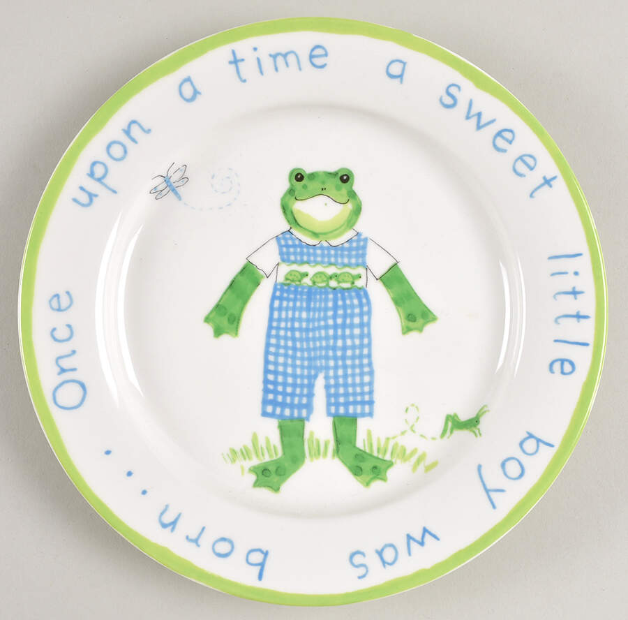 K4R1 Child's Plate by Kelly B Rightsell Designs-1