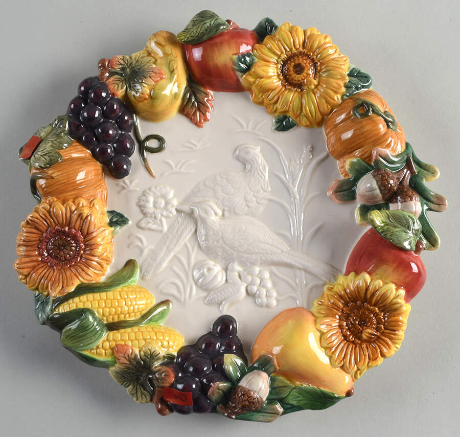 KBO4 10" Chop Plate (Round Platter) by Kaldun & Bogle-1