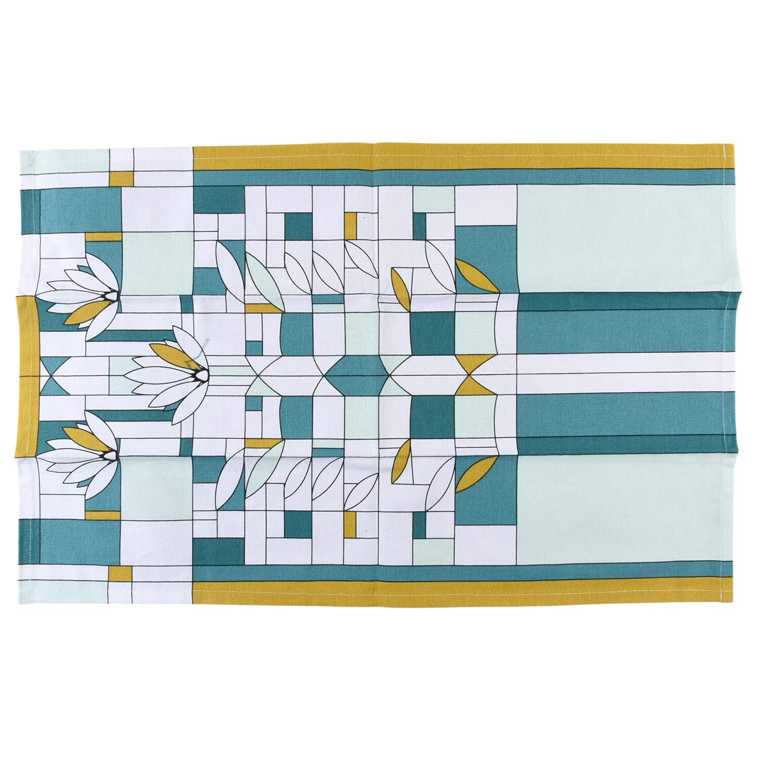 Frank Lloyd Wright Tea Towel by KAF Home-1