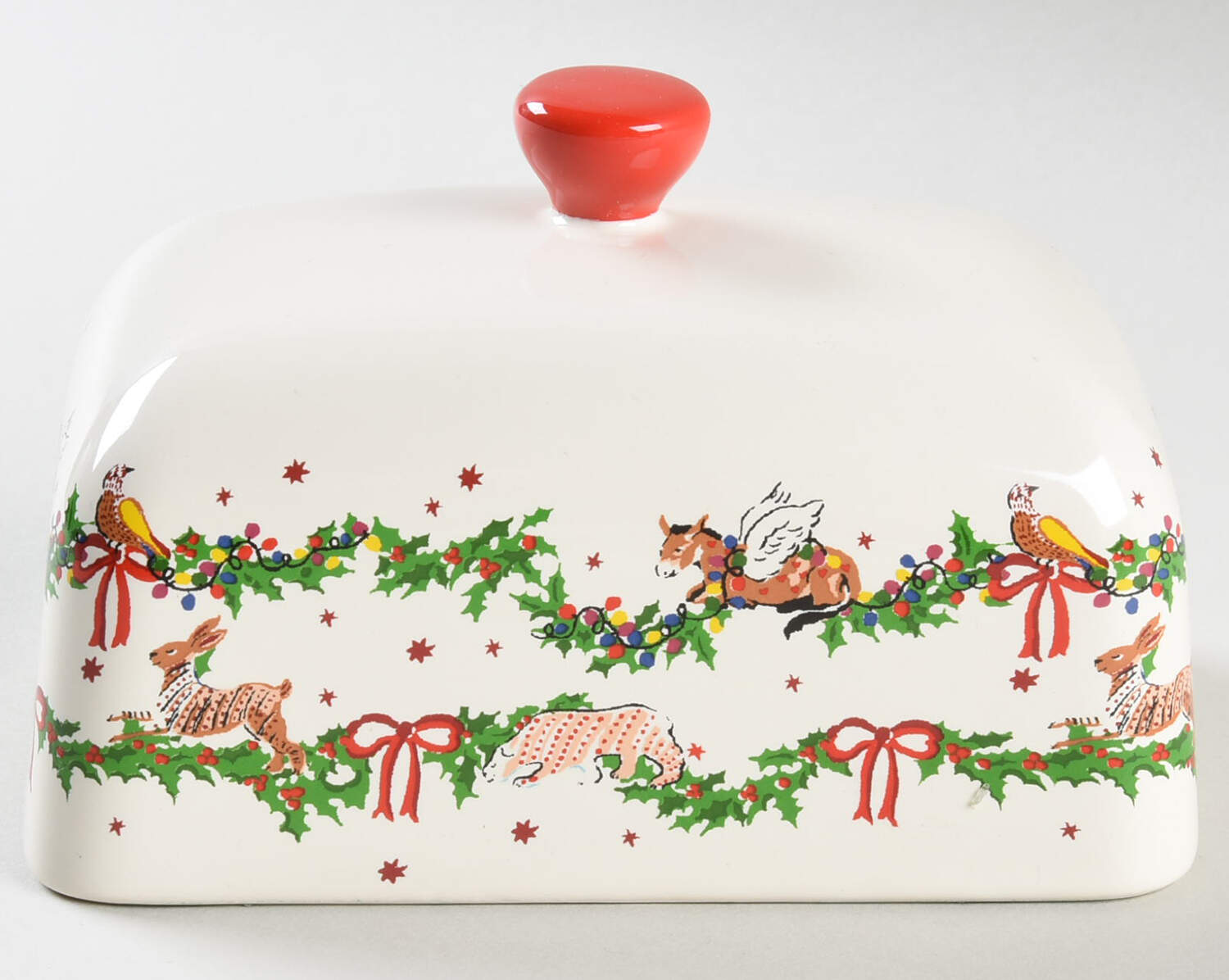 Christmas Collection Lid for Rectangular Butter by Cath Kidston-1