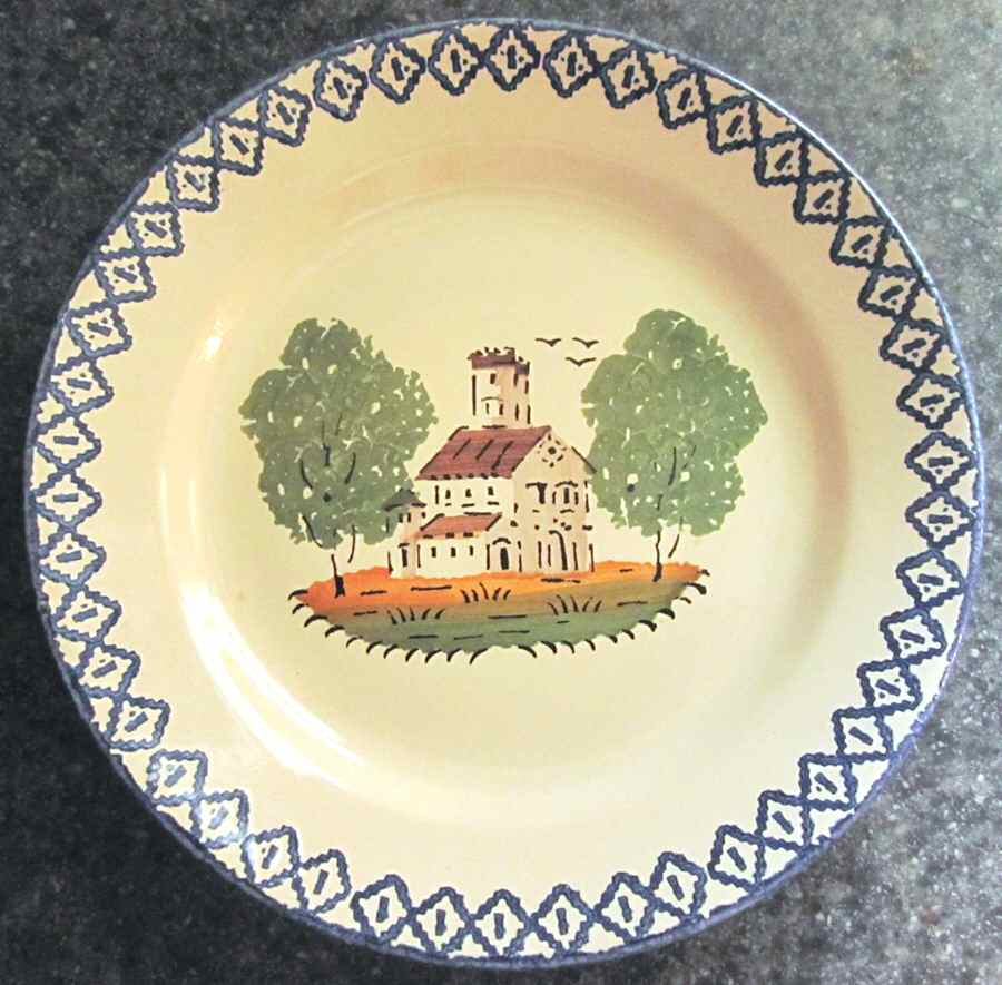 LUN35 Salad Plate by Luneville-1