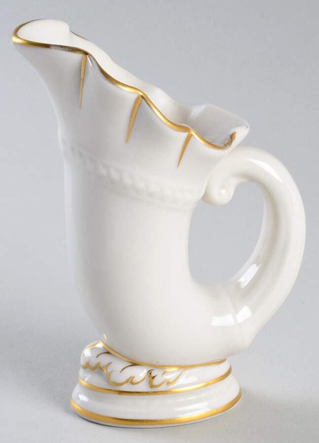 86 4" Horn of Plenty Vase by Lenox-1