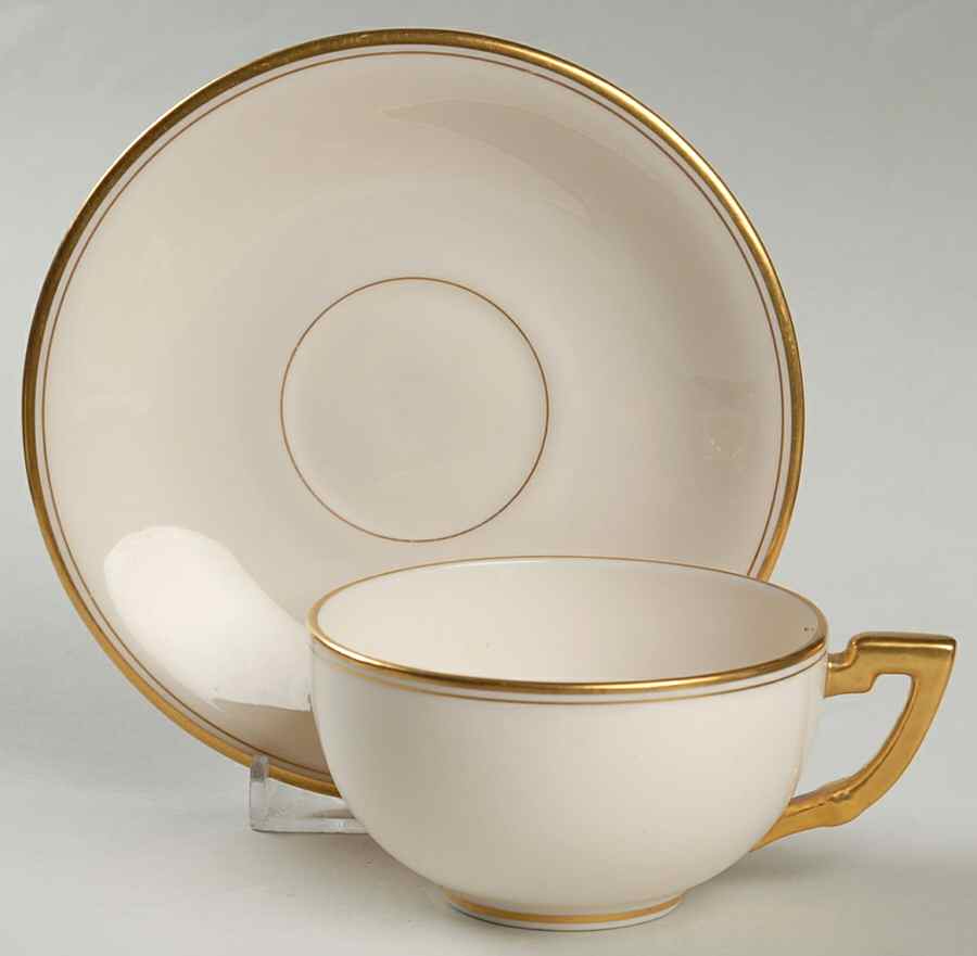 86 Flat Cup & Saucer Set by Lenox-1
