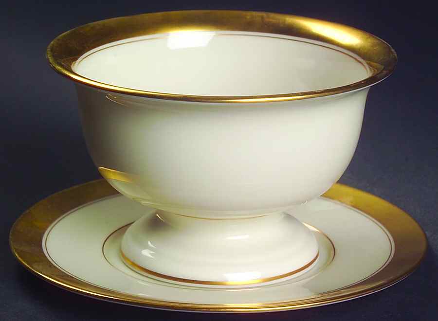 86 1-2 Mayonnaise Bowl & Underplate by Lenox-1