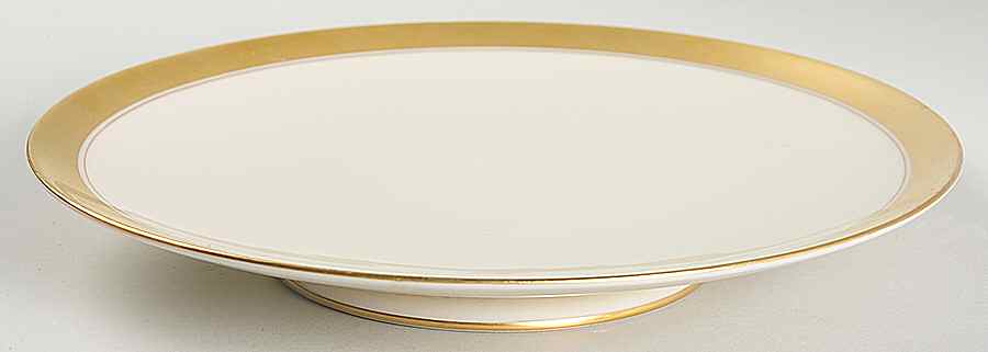 86 1-2 Footed Sandwich Plate by Lenox-1