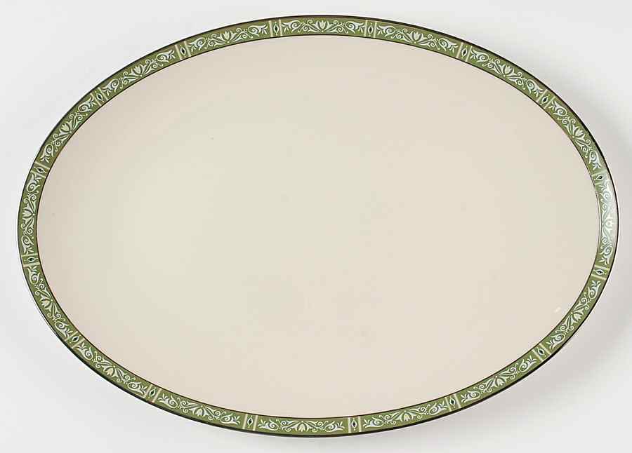 Adrienne 15" Oval Serving Platter by Lenox-1