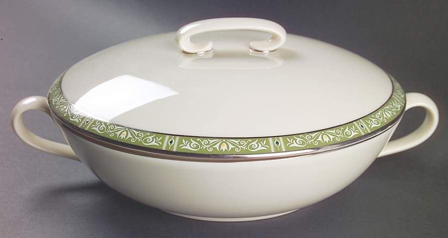 Adrienne Round Covered Vegetable by Lenox-1
