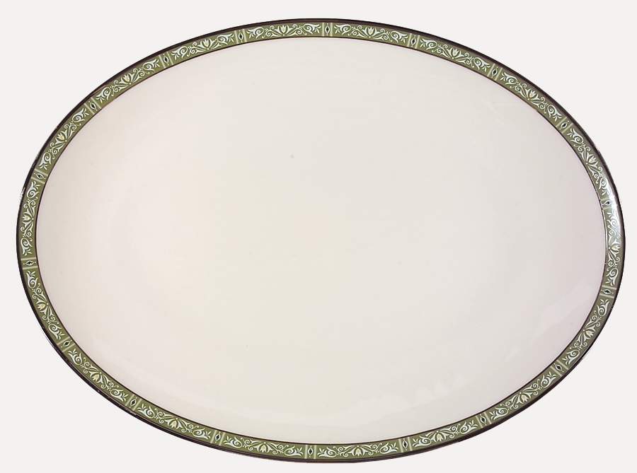 Adrienne 17" Oval Serving Platter by Lenox-1