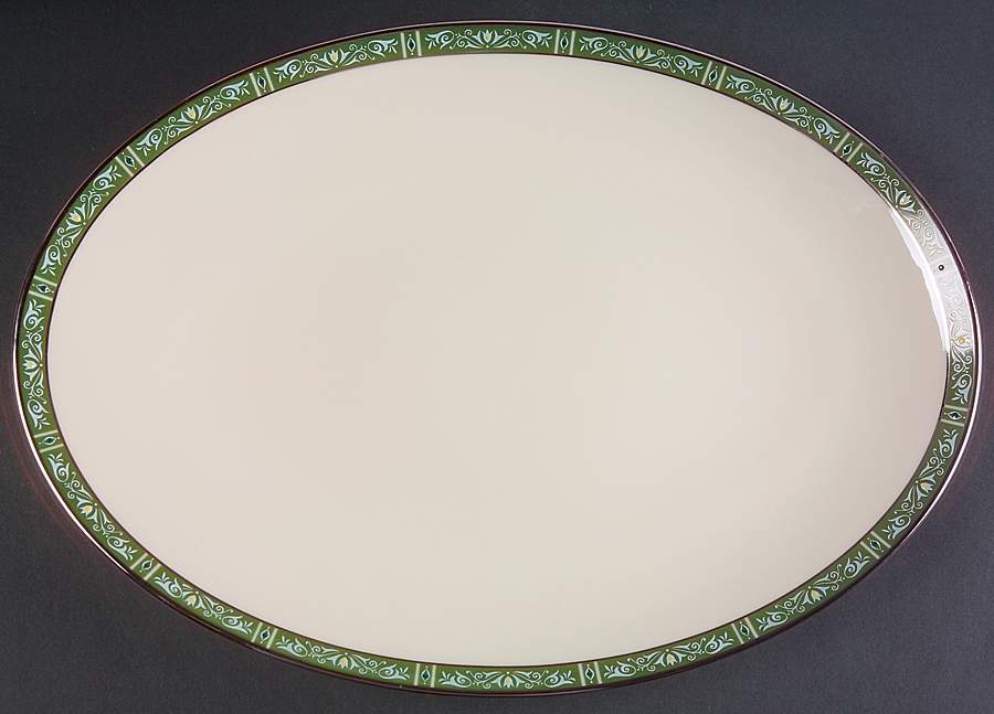 Adrienne 16" Oval Serving Platter by Lenox-1