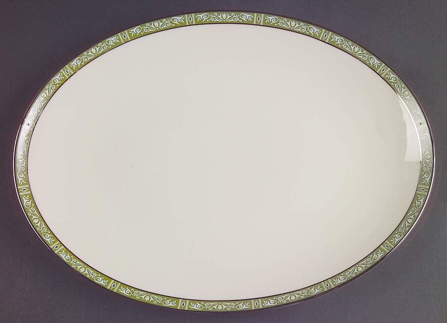 Adrienne 13" Oval Serving Platter by Lenox-1
