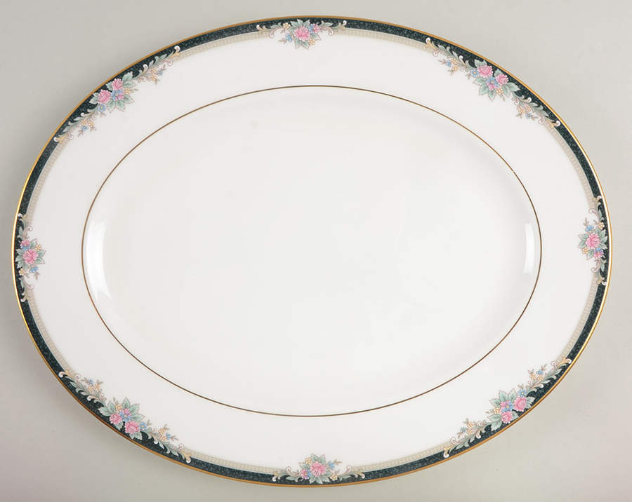 Alyssa 13" Oval Serving Platter by Lenox-1