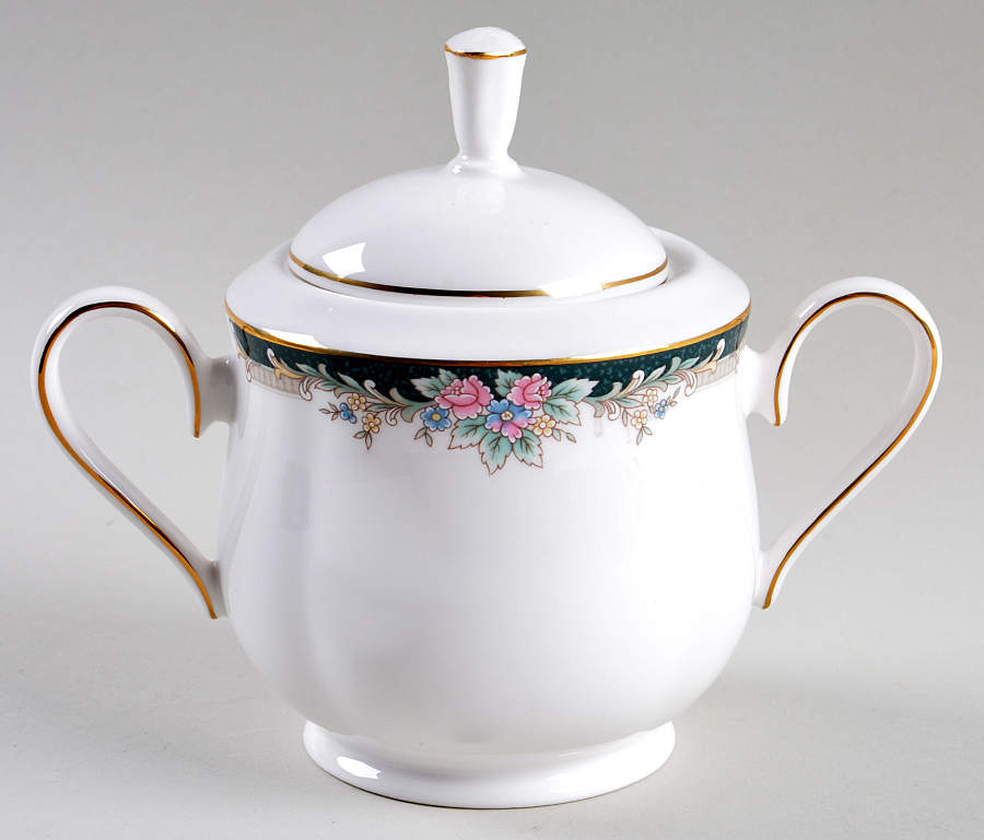 Alyssa Sugar Bowl & Lid by Lenox-1