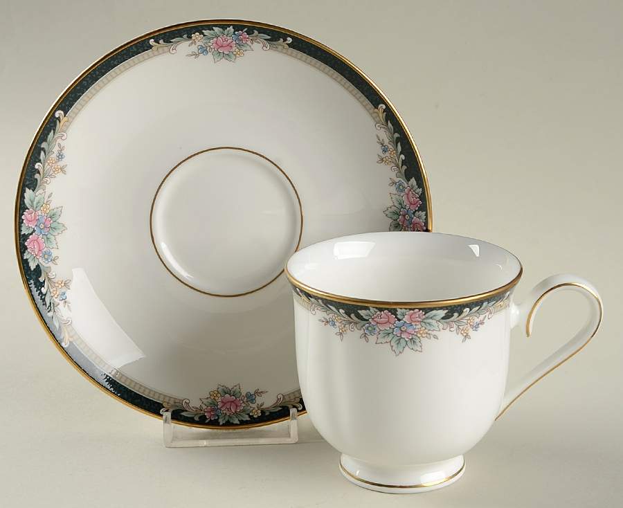 Alyssa Footed Cup & Saucer Set by Lenox-1