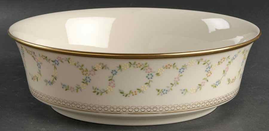 Amanda 9" Round Vegetable Bowl by Lenox-1