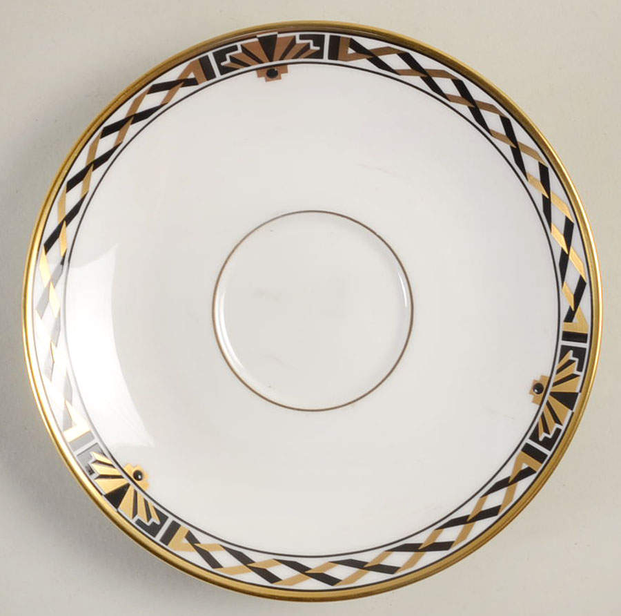 American Deco Saucer by Lenox-1