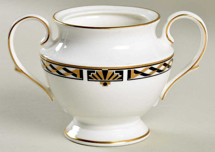 American Deco Sugar Bowl No Lid by Lenox-1