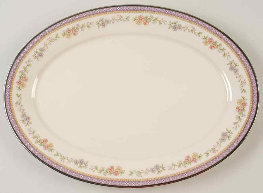 Amethyst 16" Oval Serving Platter by Lenox-1