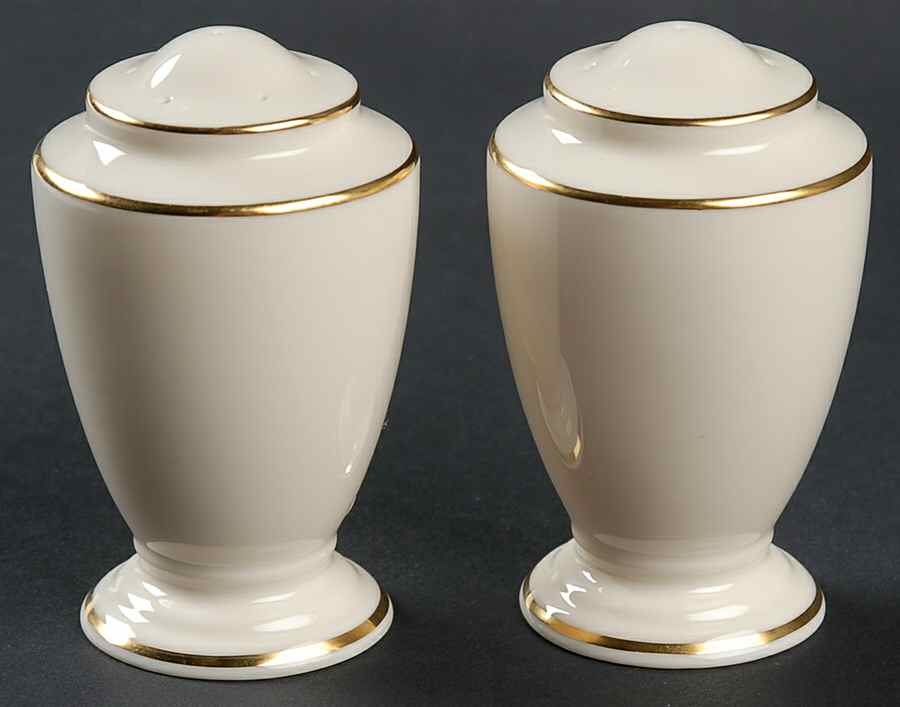 Ambassador Gold Salt & Pepper Set by Lenox-1