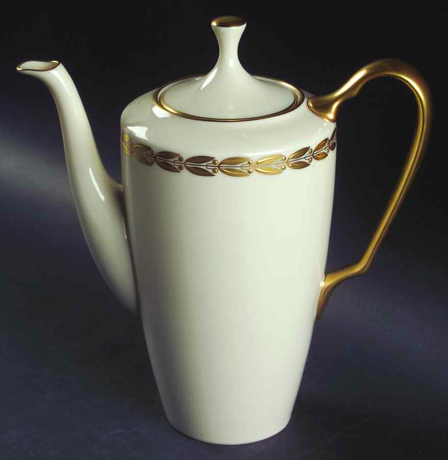Antoinette Ivory Coffee Pot & Lid by Lenox-1