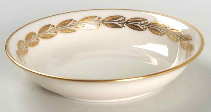 Antoinette Ivory Fruit/Dessert (Sauce) Bowl by Lenox-1