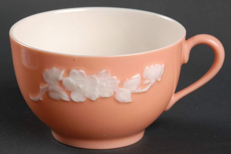 Apple Blossom Coral Flat Cup by Lenox-1