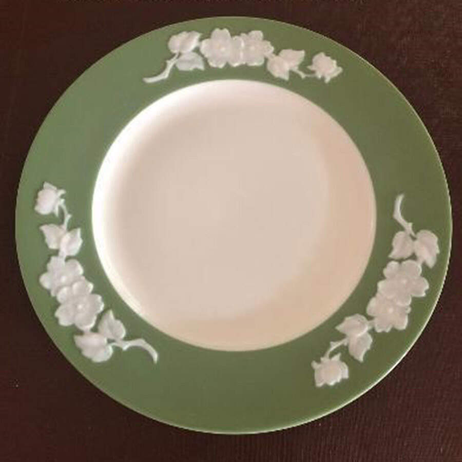 Apple Blossom Green Luncheon Plate by Lenox-1