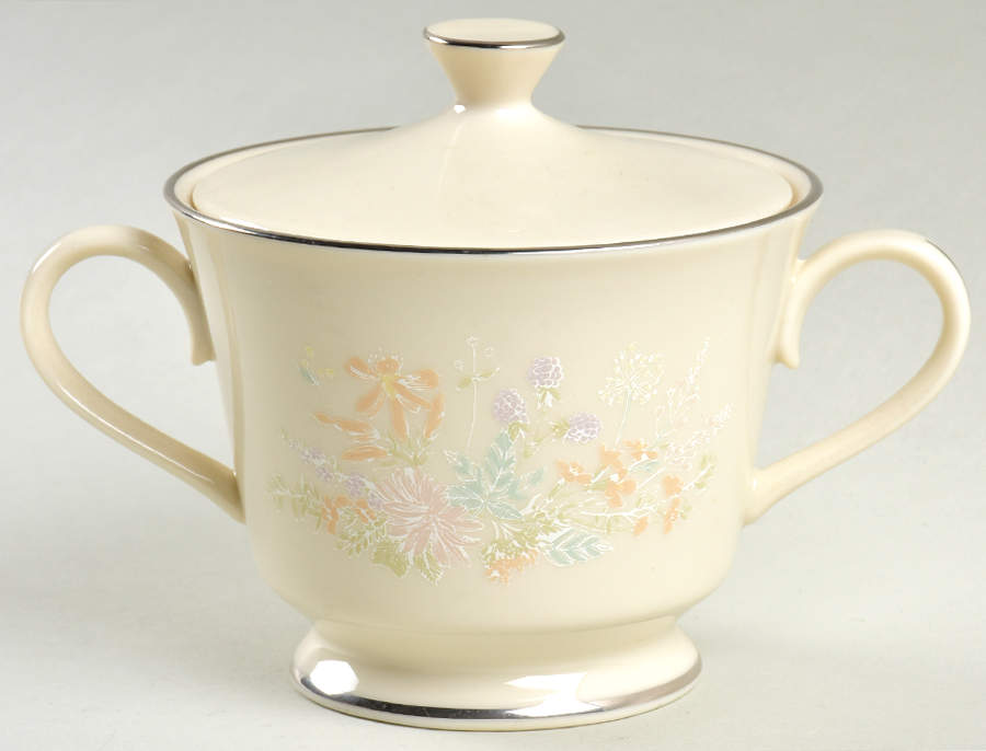 April Sugar Bowl & Lid by Lenox-1