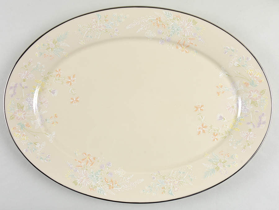 April 16" Oval Serving Platter by Lenox-1