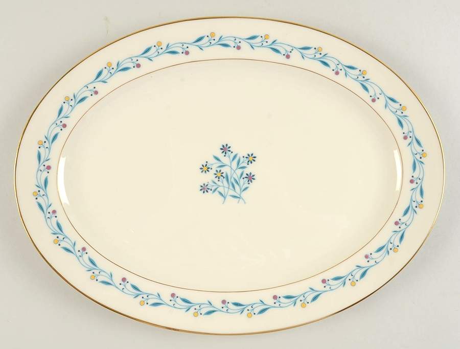 Arcadia 13" Oval Serving Platter by Lenox-1