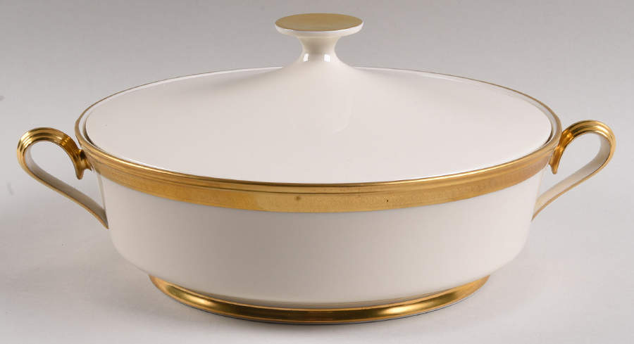 Aristocrat Round Covered Vegetable by Lenox-1