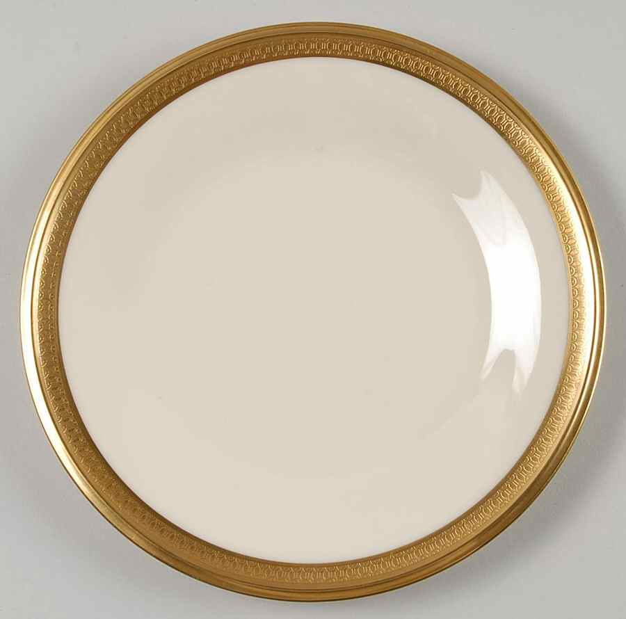 Aristocrat Dessert Plate/Cream Soup Saucer for Footed Bowl by Lenox-1