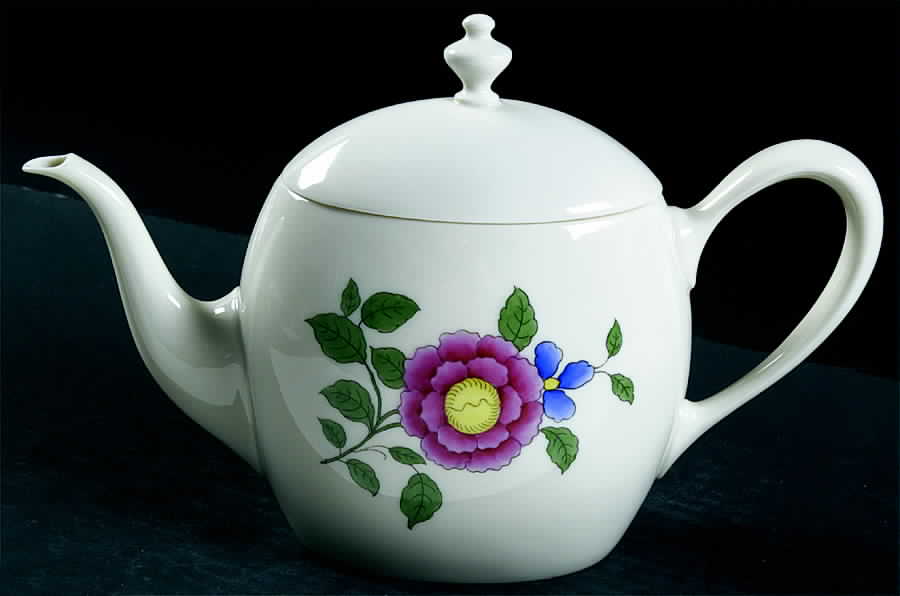 Arden Rose Teapot & Lid by Lenox-1