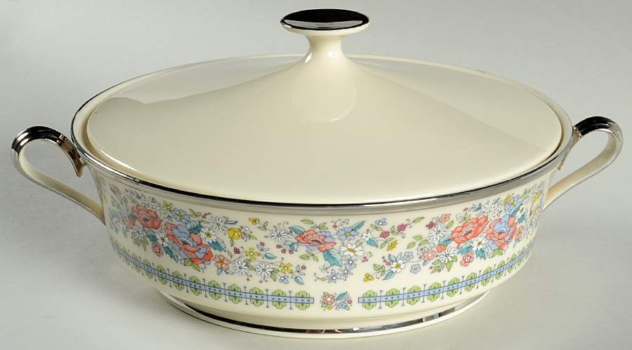 Ascot Round Covered Vegetable by Lenox-1