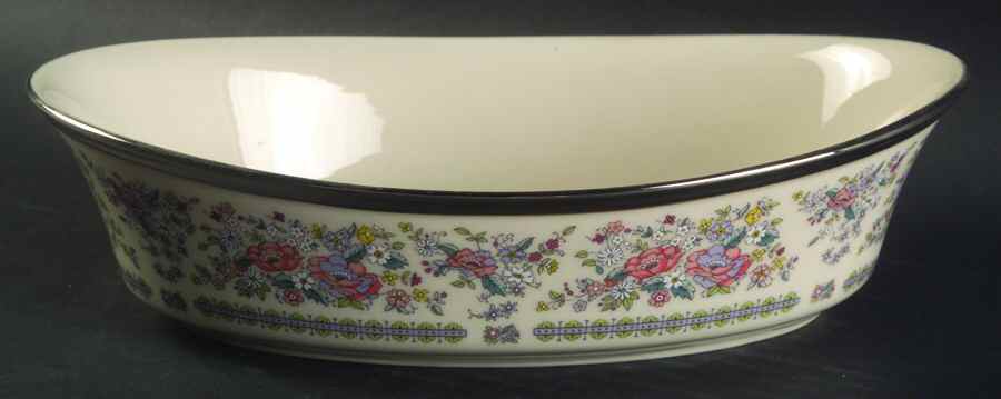 Ascot 8" Oval Vegetable Bowl by Lenox-1