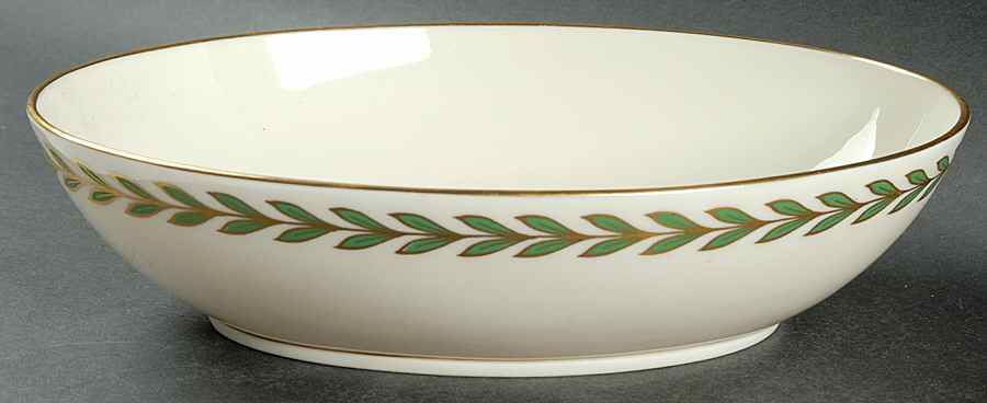 Athenia (Coupe Shape) 9" Oval Vegetable Bowl by Lenox-1