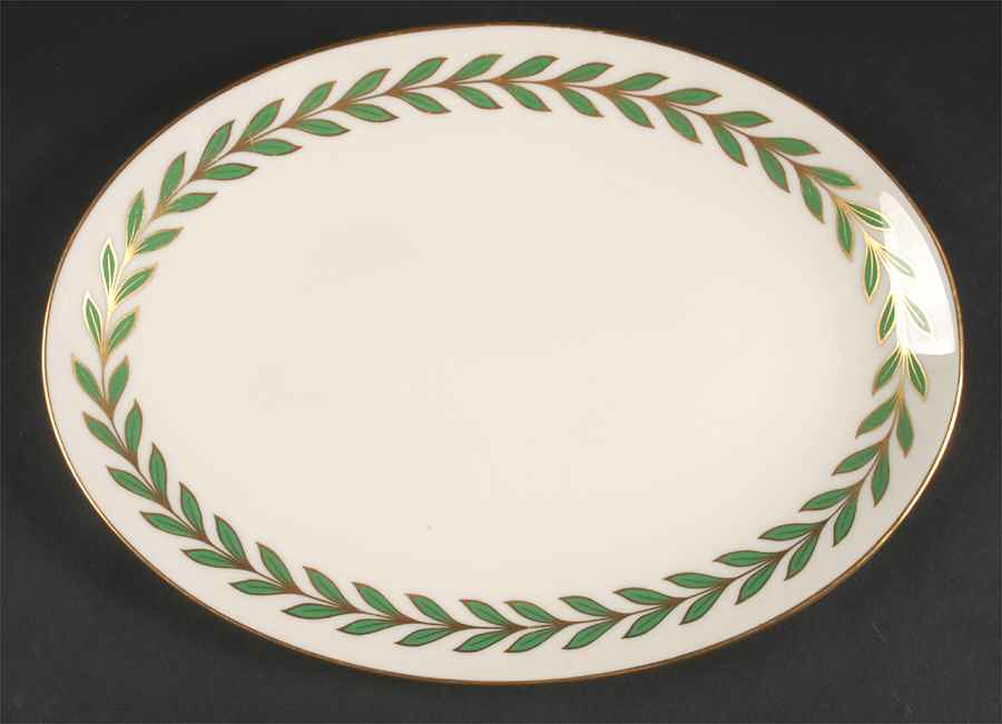 Athenia (Coupe Shape) 13" Oval Serving Platter by Lenox-1
