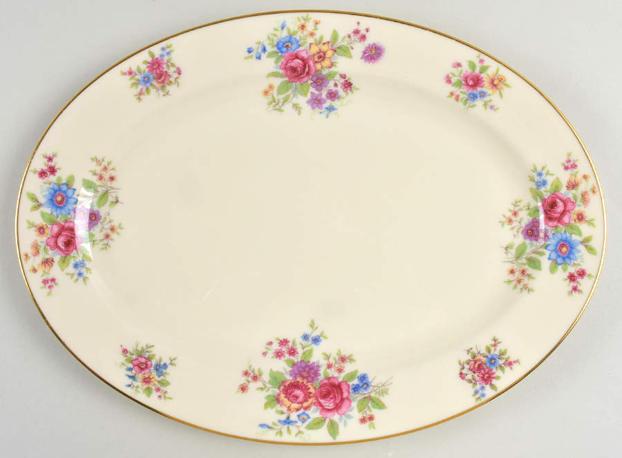 Aurora 13" Oval Serving Platter by Lenox-1