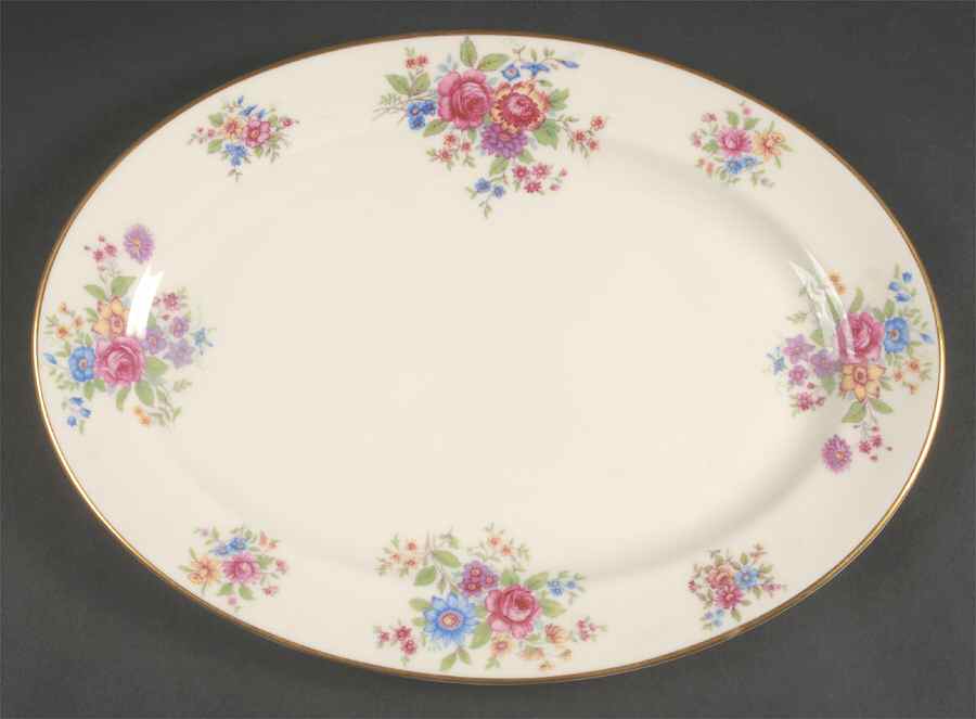 Aurora 13" Oval Serving Platter by Lenox-1