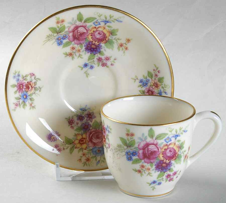 Aurora Flat Demitasse Cup & Saucer Set by Lenox-1