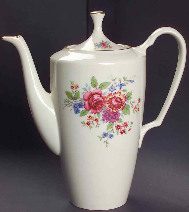 Aurora Coffee Pot & Lid by Lenox-1