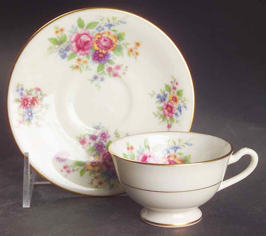 Aurora Footed Demitasse Cup & Saucer Set by Lenox-1