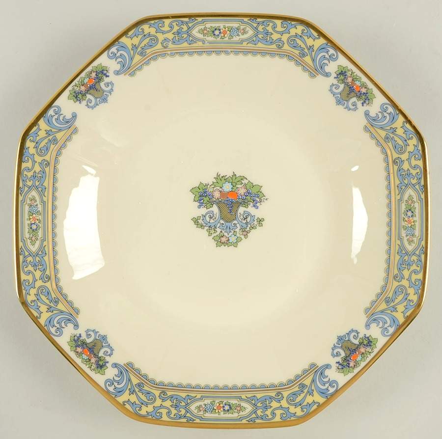 Autumn (Newer, Gold Backstamp) 11" Octagonal Serving Platter by Lenox-1