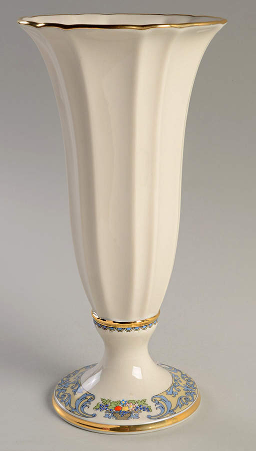 Autumn (Newer, Gold Backstamp) 10'' Vase by Lenox-1