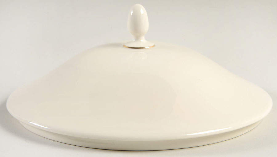 Autumn (Newer, Gold Backstamp) Lid for 1999 Shape Round Vegetable by Lenox-1
